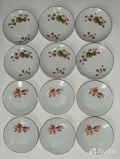 Блюдца от сервизов