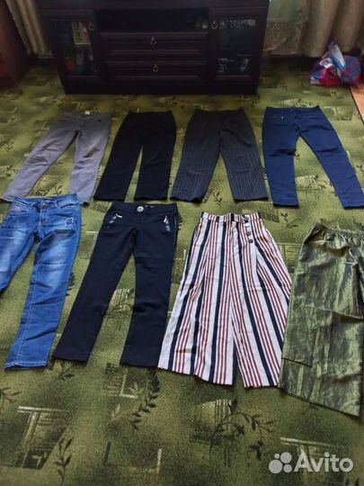 Джинсы.брючки на 44-46