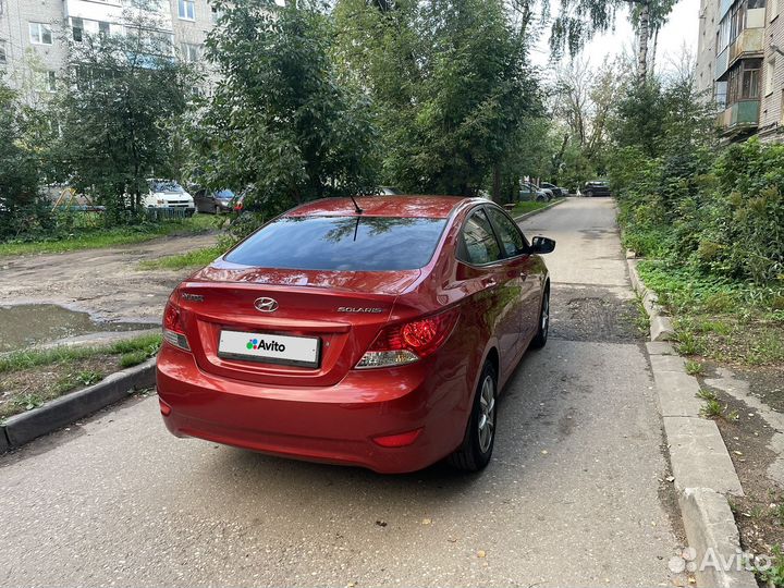 Hyundai Solaris 1.6 МТ, 2011, 132 044 км