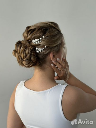 Макияж+локоны, визажист, свадебный стилист