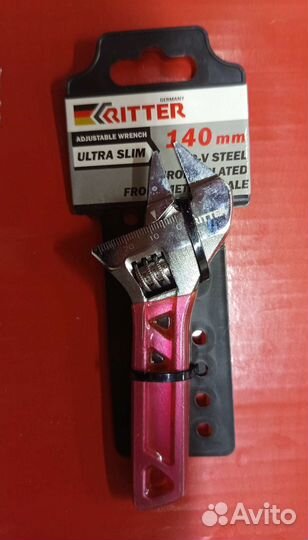 Ключ разводной Ritter Ultra Slim 140 мм (ультратон