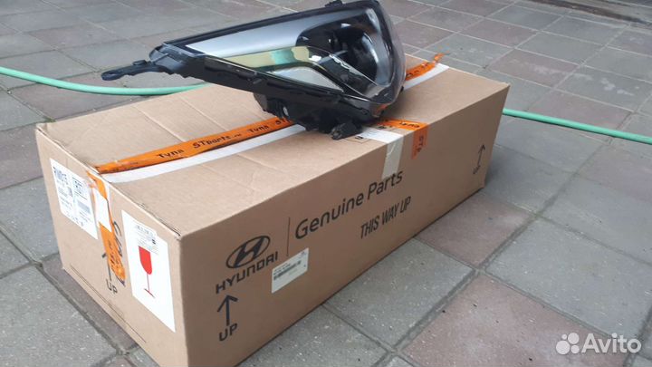 Фара правая /блок/ на Хендай Солярис