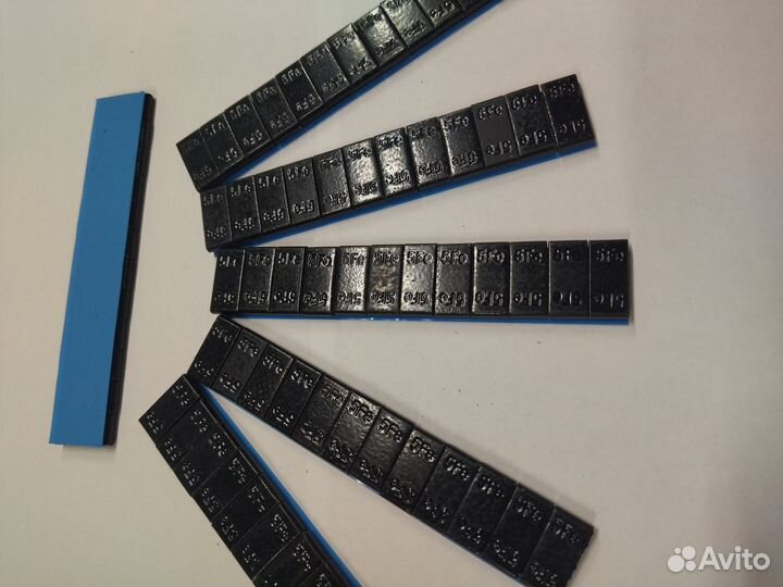 Грузики балансировочные самоклеющиеся чёрные