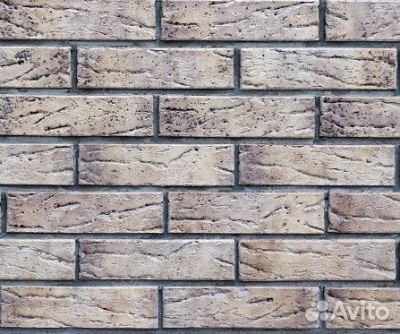 Кирпич лицевой одинарный айвори взксм