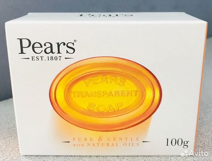 Pears мыло прозрачное 100г