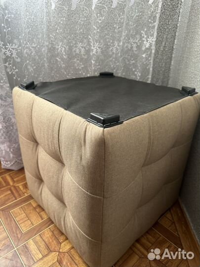 Пуф новый бежевый