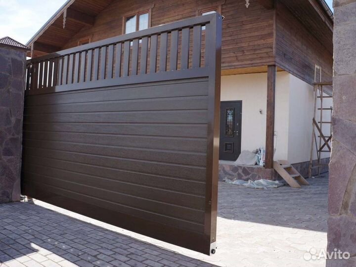 Ворота металлические 5,3*2,1м