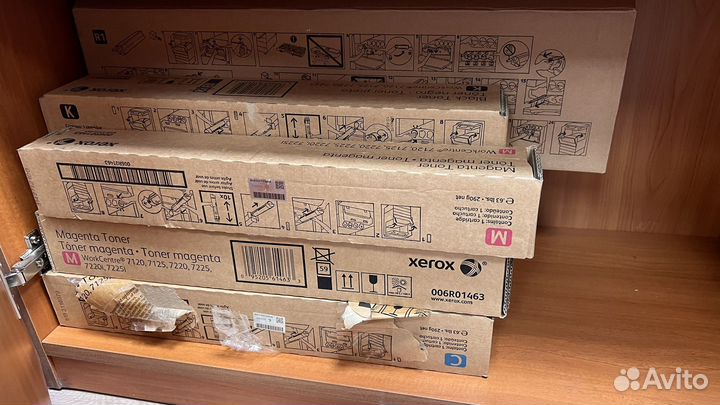 Тонер-картридж xerox 006R01463/4 роз,гол 2шт