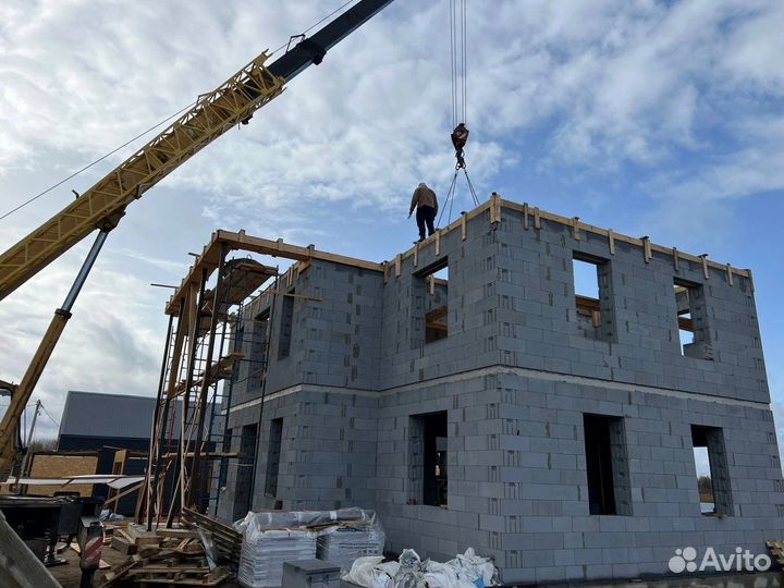 Строительство домов под ключ строительная бригада