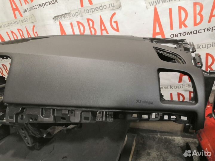 Ремонт торпедо Мазда сх5 (серая)