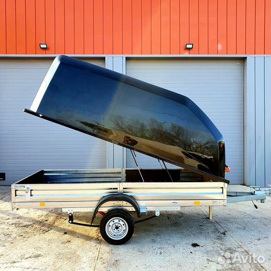 Пластиковая крышка на прицеп Мзса, Автос, сст
