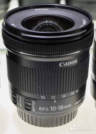 Canon ef-s 10-18mm is STM