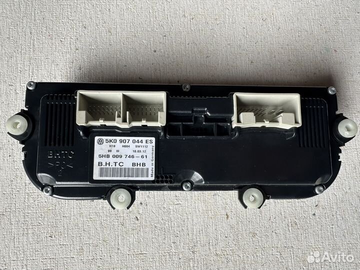 Панель управления кондиционером VW 5K0907044ES