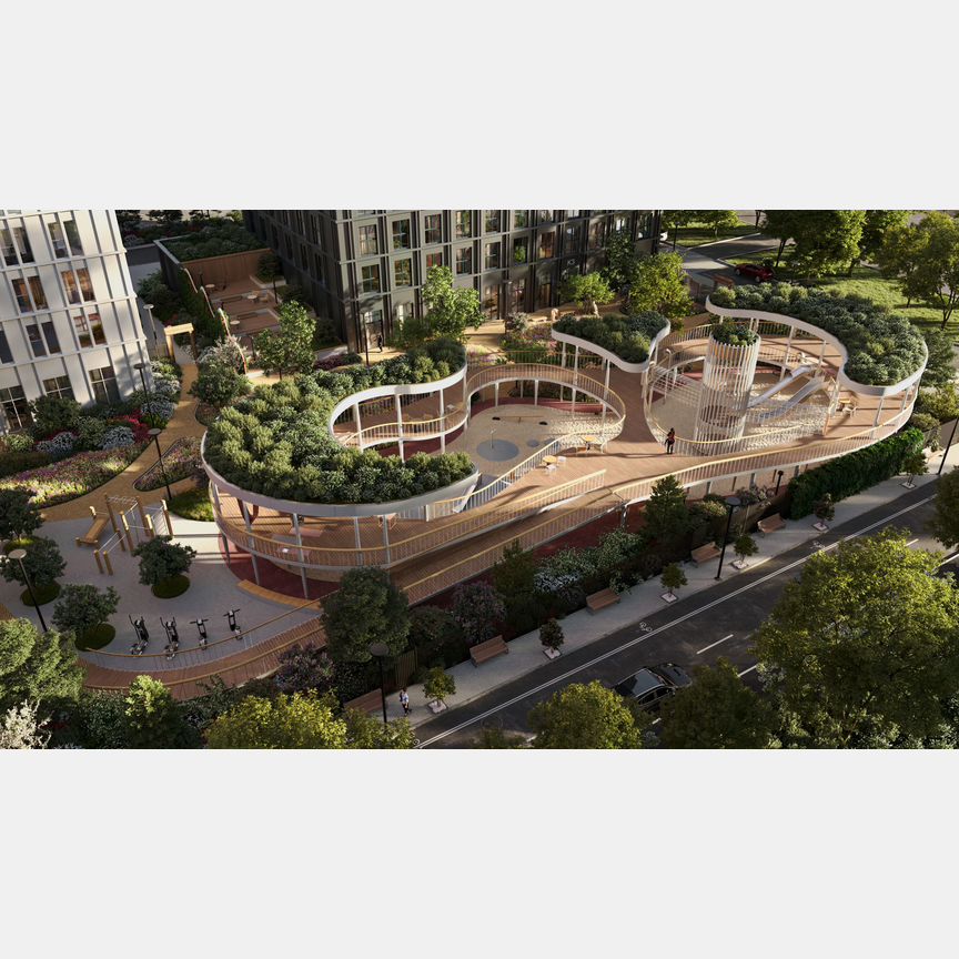 2-к. квартира, 63,5 м², 18/44 эт.