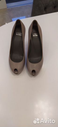 Stuart Weitzman Туфли 37р (Оригинал), серый цвет