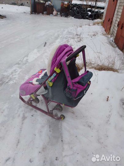 Санки коляска ника 7 2