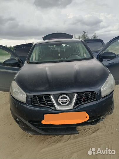 Nissan Qashqai 1.6 CVT, 2012, битый, 186 000 км