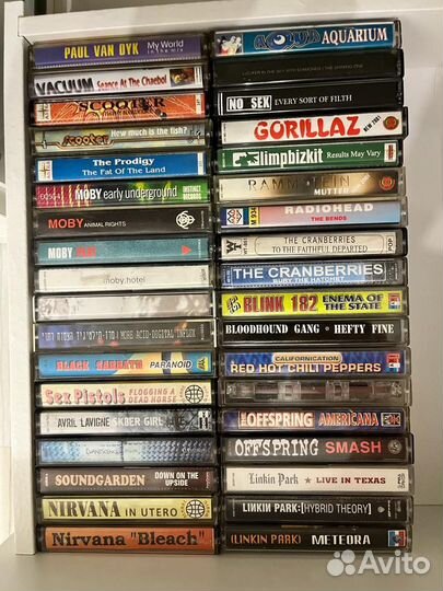 Аудиокассеты Зарубежья