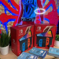 Прошитые Nintendo switch Oled новые