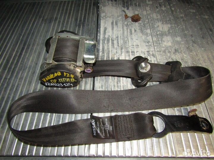 Ремень безопасности с пиропатроном Qashqai (J10) 2