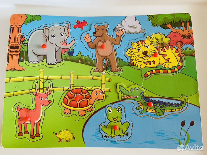 Деревянные пазлы