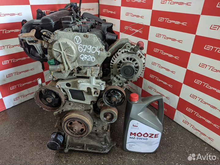 Двигатель nissan QR20DE на liberty