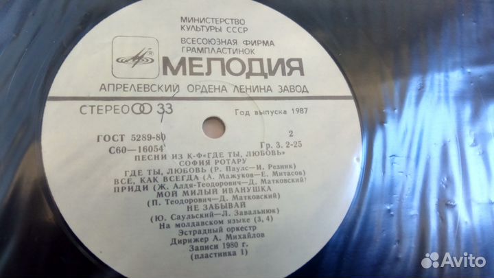 София Ротару Где ты, любовь Червона Рута