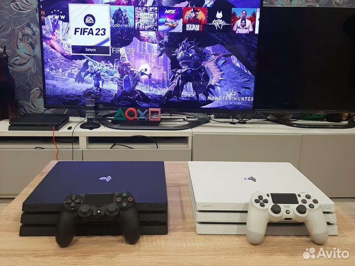 Sony ps4+прошита + бесплатно 5.555 игр