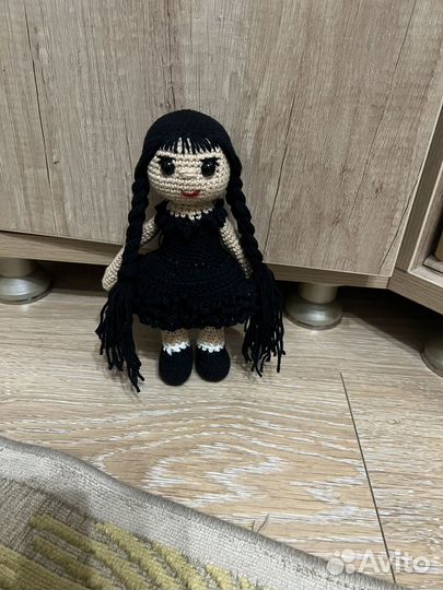 Кукла уэнсдей ручная работа