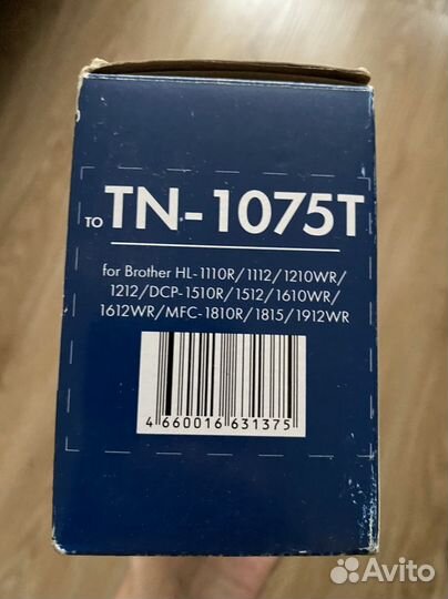 Картридж tn-1075t