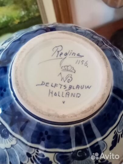 Вазы Дельфт. Голландия