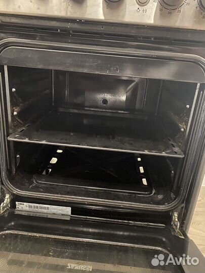 Газовая плита Zanussi ZCG961211X серебр/черный