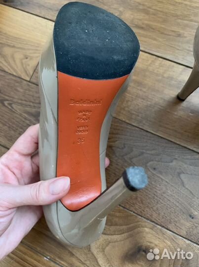 Туфли baldinini 35 размер кожа