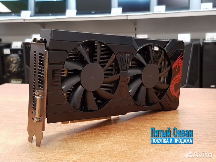 Видеокарта PowerColor Red Dragon Radeon RX 570 8Gb