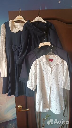 Школьная форма для девочки 134 -140 синяя