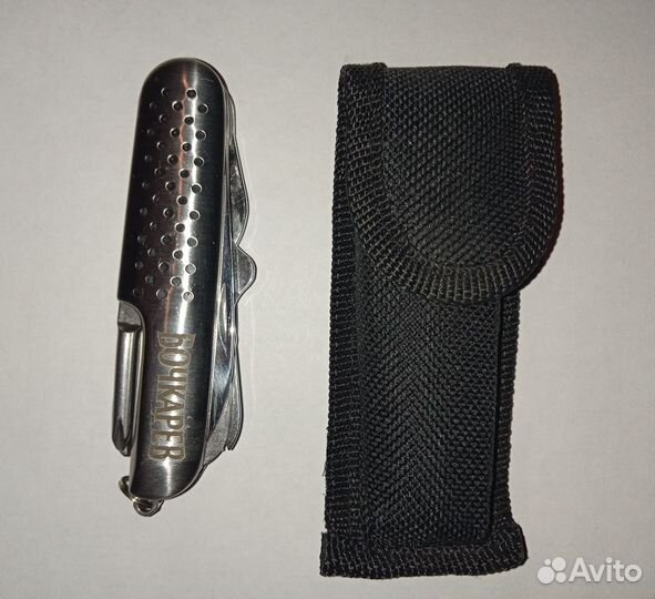 Нож складной швейцарский