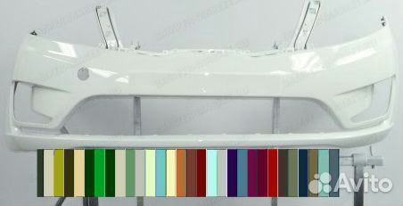 Бампер передний Kia Rio 2011-2015 в цвет