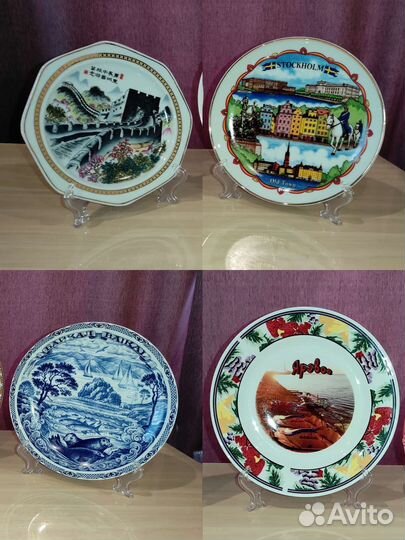 Сувенирные декоративные тарелки