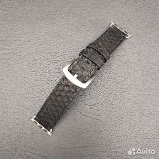 Ремешок для часов Apple watch из кожи питона