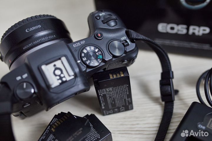 Canon EOS RP Body с адаптером EF-EOS R