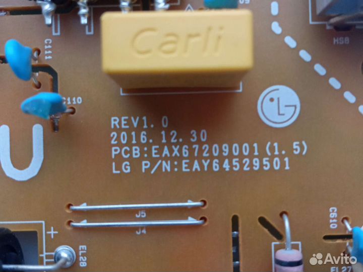 Блок питания EAX67209001(1.5) EAY64529501