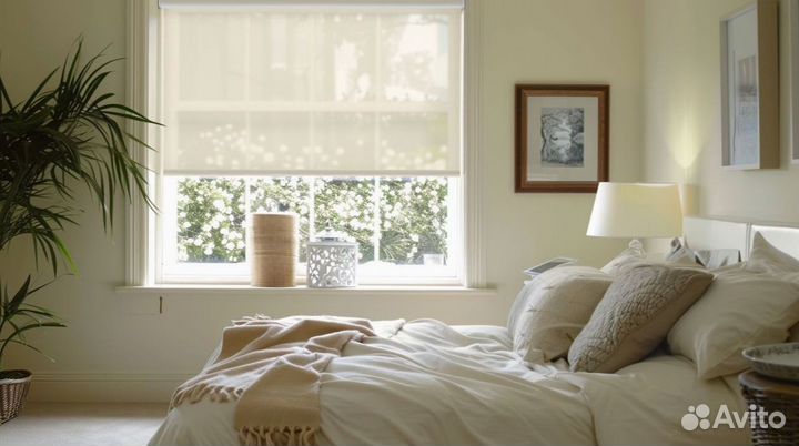 Рулонные шторы блэкаут с электроприводом