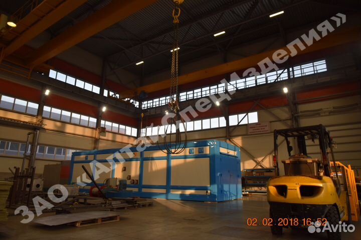 Блочная насосная станция