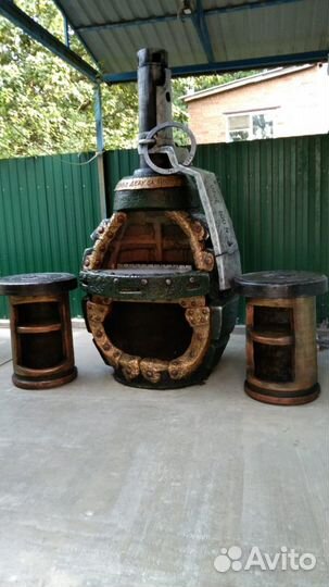 Барбекю-комплекс, печь Викинг