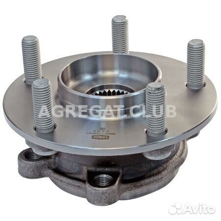 Ступица в сборе krauf WBK1146DU