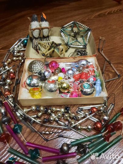 Коллекционные елочные игрушки СССР