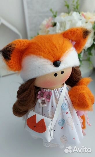 Интерьерная кукла лиса