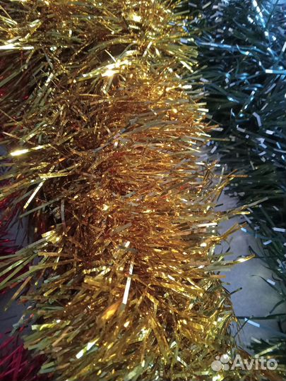 Мишура новогодняя