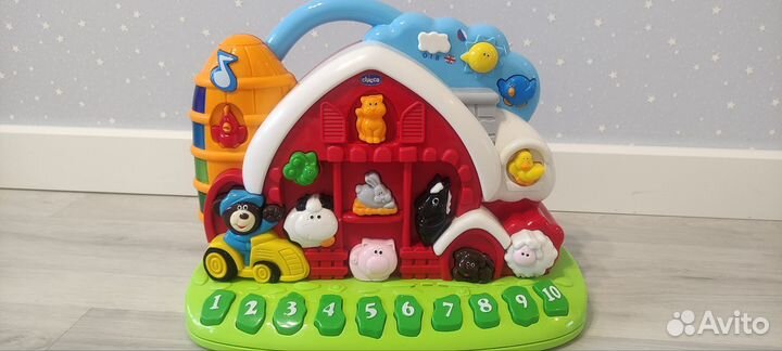Игрушка Говорящая Ферма chicco