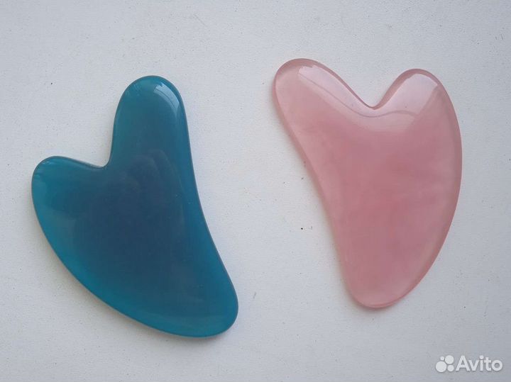 Массажёр-Скребок Гуаша для Лица и Тела (Новый)